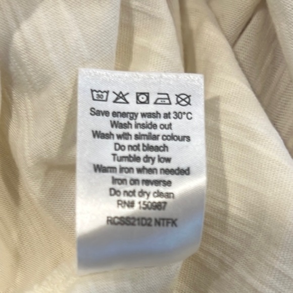 NWT Rylee + Cru Ruffle Tank Top with Embroidery - Picture 7 of 7